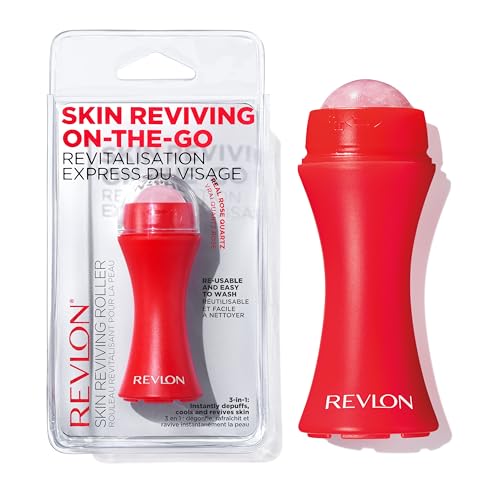 Rodillo Revitalizante Revlon con Cuarzo Rosa para Revitalización y Luminosidad Facial, Compacto y Reutilizable, Suave con la Piel, 1 unidad - imagen 3