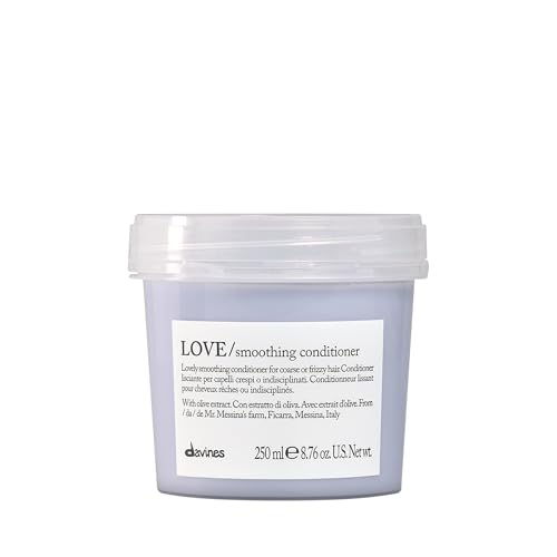Acondicionador Davines LOVE Smoothing, Acción Hidratante Anti-Frizz para Cabello Ondulado y Rebelde - 8.45 Fl Oz - imagen 2