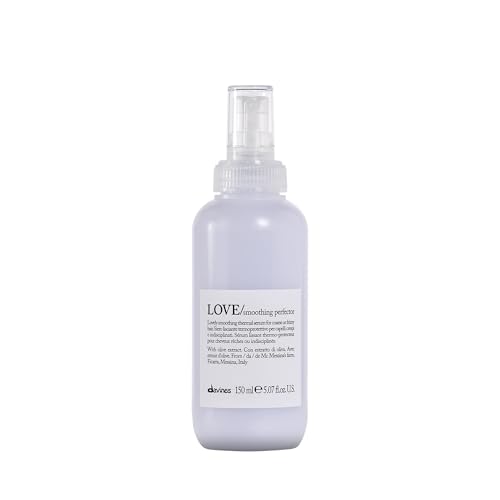 Serum Antifrizz Davines LOVE Smoothing Perfector, Fórmula Térmica Sin Enjuague para Cabello Ondulado y Rebelde, Hidratante y Protector con Extracto - imagen 2