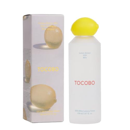 Tónico Facial TOCOBO AHA BHA de Limón 150 ml | Extracto de Limón, Vitamina C, AHA, BHA, Hidratante Calmante y Suavizante | Ingredientes Naturales, - imagen 2