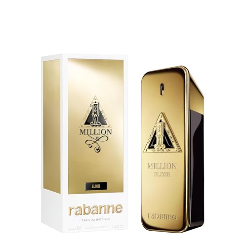 Rabanne 1 Million Elixir Parfum Intense - Perfume de lujo duradero para hombres con Rosa Damascena, Vainilla Absoluta y Madera de Cedro - Spray de - imagen 1