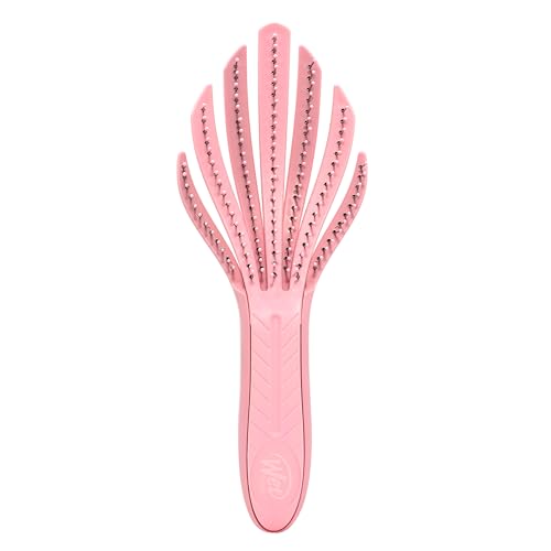 Cepillo Desenredante Wet Brush Go Green para Cabello Rizado, Rosa Pálido, Cerdas IntelliFlex Ultra Suaves, Ideal para Cabello Húmedo o Seco, Sin Daño - imagen 2