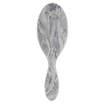 Cepillo Desenredante Wet Brush Original - Mármol Metálico, Plata - Para Todo Tipo de Cabello - Cerdas IntelliFlex Ultra Suaves que Deslizan sin Dolor - imagen 1