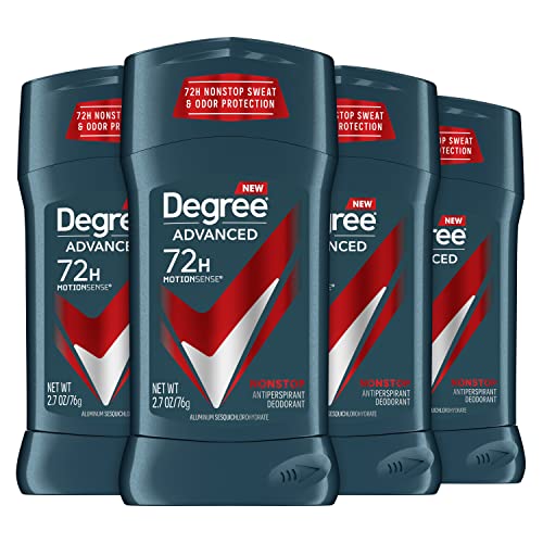 Desodorante Antitranspirante para Hombre Degree Men 72H Protección contra Sudor y Olores con Tecnología MotionSense 2.7 oz 4 Piezas - imagen 1