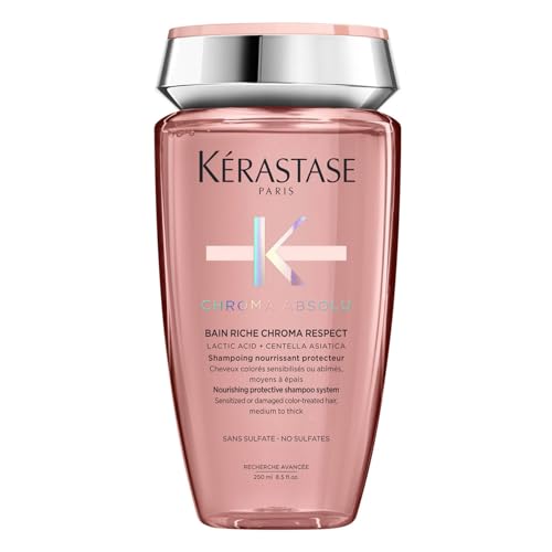 Champú Kerastase Chroma Absolu Chroma Respect Riche para Cabello Sensibilizado o Dañado Tratado con Color - Protege y Nutre Cabello Medio a Grueso, - imagen 1
