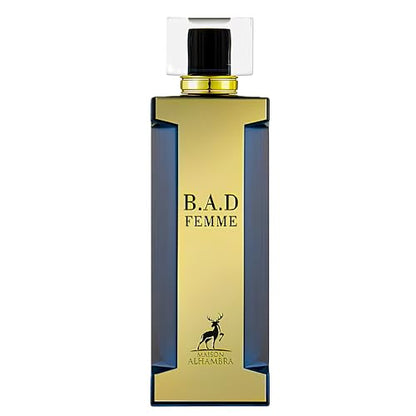 B.A.D de Maison Alhambra para Mujeres - Spray EDP de 3.4 oz - imagen 3