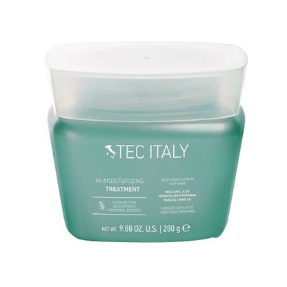 Tratamiento Capilar Hidratante Hi de Tec Italy para Cabello Seco y Dañado, Máscara de Hidratación Profunda, Restaura Suavidad y Brillo, 9.87 oz - imagen 1