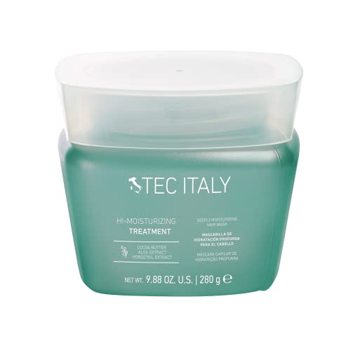Tratamiento Capilar Hidratante Hi de Tec Italy para Cabello Seco y Dañado, Máscara de Hidratación Profunda, Restaura Suavidad y Brillo, 9.87 oz - imagen 3