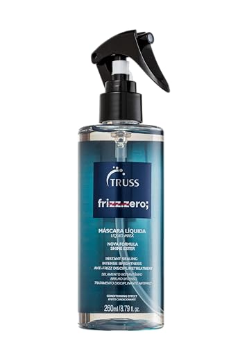 Mascarilla Líquida TRUSS Frizz Zero - Spray Tratamiento Antifrizz - Desenreda y Aclara Cabello Dañado - Brillo Intenso y Sellado de Cutículas (8.79 - imagen 1