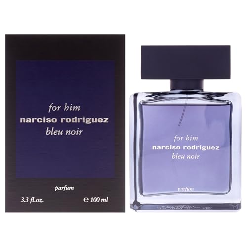 Narciso Rodriguez for Him Bleu Noir Perfume para Hombre, 3.3 Fl Oz - imagen 1