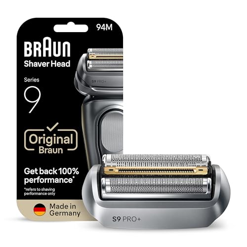 Cabezal de Repuesto ORIGINAL para Afeitadora Eléctrica Series 9 para Hombre, Plata 94M - imagen 1