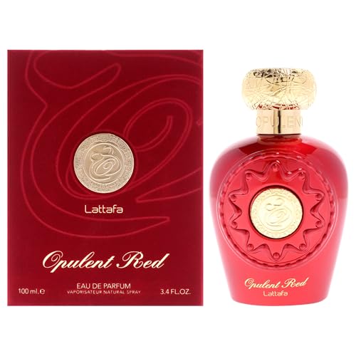 Lattafa Perfumes Opulent Red Eau de Parfum Spray Unisex, 3.4 Onzas (137662) - imagen 1