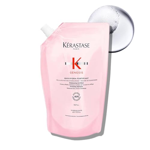 Champú Kerastase Genesis Hydra-Fortifiant para Cabello Débil o Dañado - Antirrotura y Fortalecimiento, Hidrata el Cabello, Sin Silicona, 16.9 Fl Oz - imagen 2