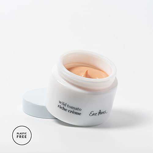 Ere Perez - Crema Rica de Tomate Silvestre Natural | Hidratante, Nutritiva, Restauradora Nocturna | Manteca de Semilla de Cacao, Manzanilla + Aceite - imagen 2