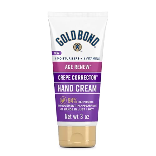 Crema de Manos Gold Bond Age Renew Crepe Corrector, Fórmula Rehidratante y Suavizante, 3 oz. - imagen 3