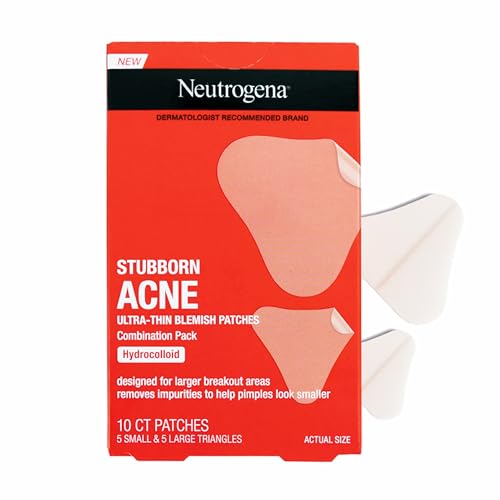 Parches para Acné Neutrogena Ultra-Finos, Parches para Espinillas, Stickers Hidrocoloides Faciales, 10 Parches, Apto para Todo Tipo de Piel - imagen 2
