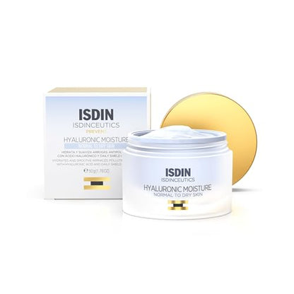 ISDIN Isdinceutics Hidratante Facial Diario para Piel Normal a Seca con Ácido Hialurónico 50 ml - imagen 3