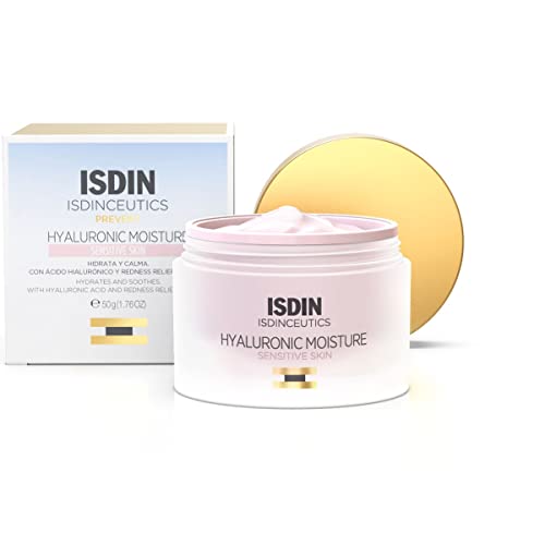 ISDIN Isdinceutics Hidratante Facial Diario para Piel Sensible con Ácido Hialurónico 1.76 OZ - imagen 2