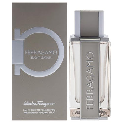 Bright Leather de Salvatore Ferragamo para Hombre - Spray EDT de 3.4 oz - imagen 1