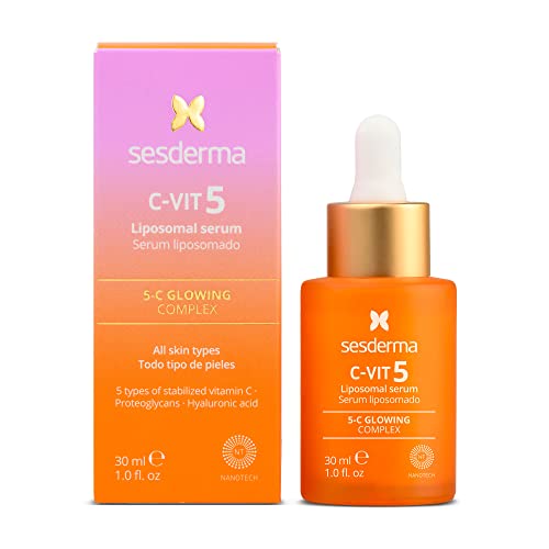 Suero de Vitamina C Sesderma C-VIT 5 Fusion, Hidratación Potenciada, Brillo Radiante, Defensa Antioxidante, Combate la Pigmentación, 1.0 fl. Oz - imagen 1