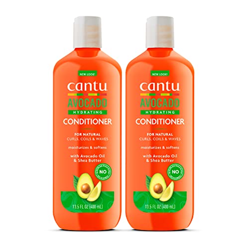 Acondicionador Hidratante Cantu de Aguacate Sin Silicona con Manteca de Karité Pura, 13.5 oz (Paquete de 2) - imagen 1