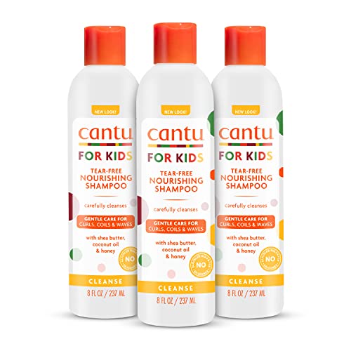Champú Nutritivo Sin Lagrimas Cantu Care for Kids con Manteca de Karité, 8 fl oz (Paquete de 3) - imagen 1