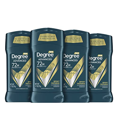 Desodorante Antitranspirante para Hombre Degree Men Advanced 72 Horas Protección contra Sudor y Olores Sport Defense con Tecnología MotionSense 2.7 - imagen 4