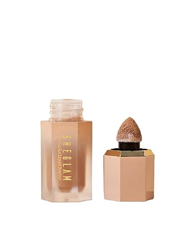 SHEGLAM Contorno Líquido Cool Toned Sun Sculpt - Bronceador en Crema de Larga Duración - Golden Sun - imagen 4