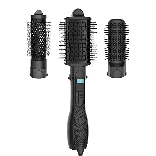 Conair The Curl Collective Kit de Secado 3 en 1, 3 Accesorios de Cepillo Intercambiables para un Secado Perfecto - imagen 1