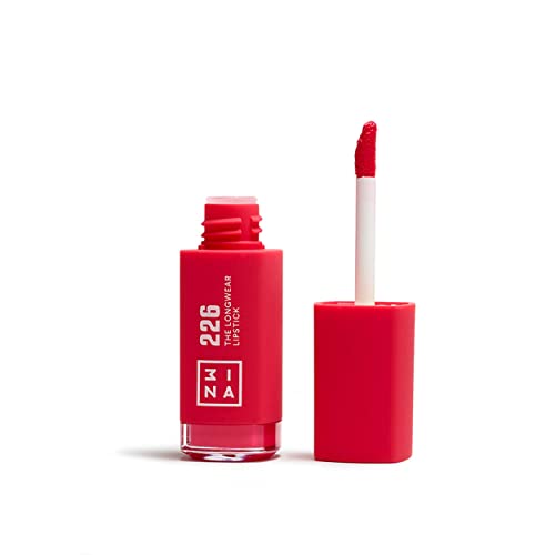 3INA MAKEUP - Labial Vegano de Larga Duración 226 - Coral - 12H de Duración - Alta Pigmentación - Acabado Mate - Hidratante con Ácido Hialurónico - - imagen 1