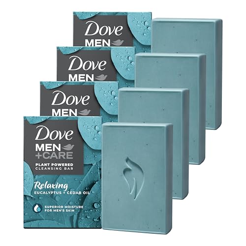 DOVE MEN + CARE Hidratante a Base de Plantas con Eucalipto para Piel Masculina, 5 Onzas (paquete de 4) - imagen 2