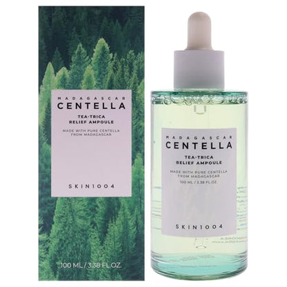 SKIN1004 Ampoule Tea-Trica de Alivio, 100ml, Suero Facial Coreano con Cica y Árbol de Té, Hidratante y Calmante para Efecto Soothing - imagen 3
