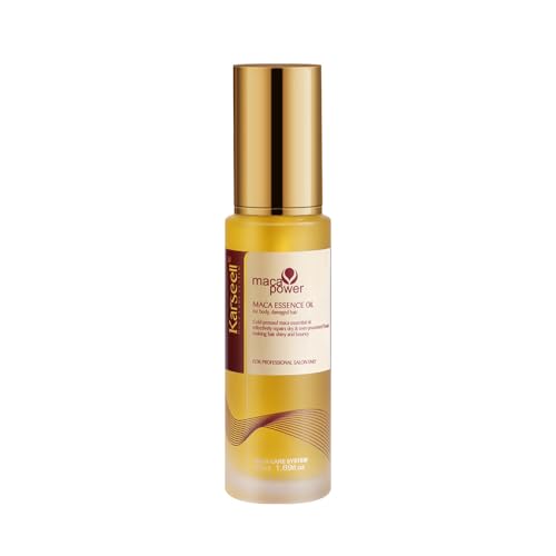 Karseell Aceite de Argán Marroquí para el Cabello, Suero Liviano para Cabello Seco y Dañado, 50ml, Aceite de Argán Prensado en Frío - imagen 1
