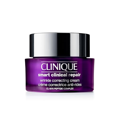 Clinique Smart Clinical Repair Wrinkle Correcting Anti Aging Face Cream With Hyaluronic Acid + Peptides For All Skin Types | Hydrating, 1.7 Fl Oz - imagen 3