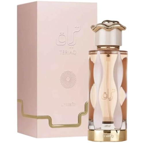Lattafa Perfumes Tharwah Silver Eau de Parfum Unisex Spray, 3.4 Onzas - imagen 1