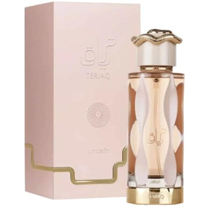 Lattafa Perfumes Tharwah Silver Eau de Parfum Unisex Spray, 3.4 Onzas - imagen 2