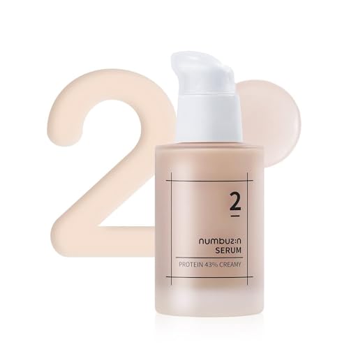 numbuzin No.2 Serum | Suero Crema 43% Proteína | Proteína de Avena, Ceramida, Pantenol para Barrera Cutánea | Cuidado de la Piel Coreano para Piel - imagen 3