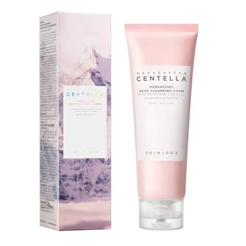SKIN1004 Espuma Limpiadora Profunda Poremizing, 125ml, Desmaquillante, Limpiador Facial Coreano con Sal Rosa del Himalaya y Centella Asiática de - imagen 1