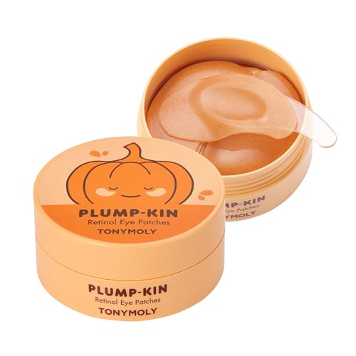 Parches Hidratantes para Ojos TONYMOLY Plump-kin con Retinol y Extracto de Calabaza – 30 Pares para Ojeras y Ojos Hinchados - imagen 4