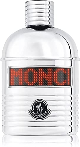 Moncler Pour Homme Eau de Parfum Refillable Spray para Hombre, 5 Onzas (Con Pantalla LED) - imagen 1