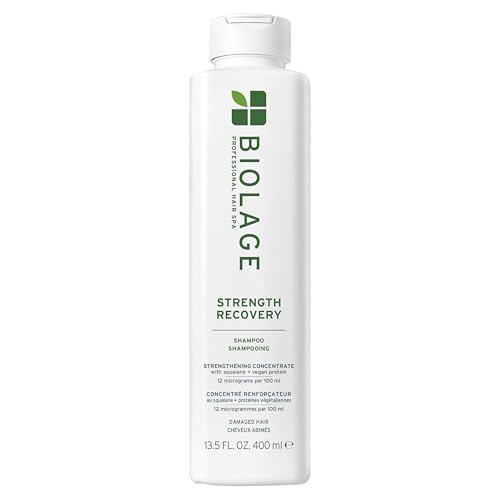 Champú Biolage Strength Recovery - Reduce la rotura y desenreda, fortalece e hidrata al instante, para cabello dañado, con esqualano de oliva y - imagen 3
