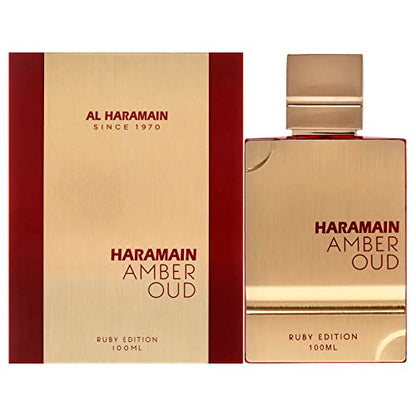 Al Haramain Amber Oud Ruby Eau De Parfum Unisex 3.3 Onzas - imagen 1