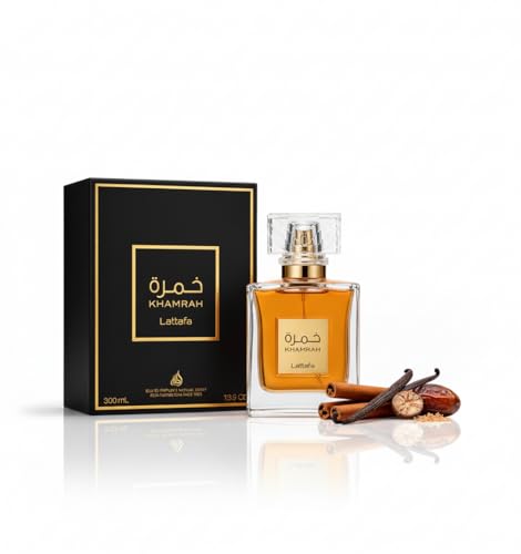 Lattafa Khamrah Eau de Parfum Unisex - Fragancia Duradera de Vainilla, Especias Cálidas, Ámbar y Canela, 100 ml - imagen 2
