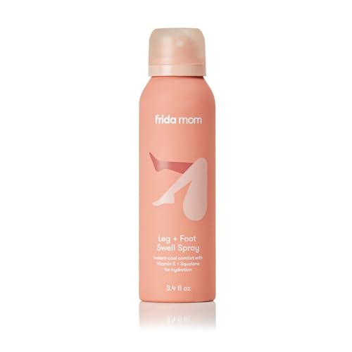 Frida Mom Spray para Pies para Alivio Muscular y Hinchazón de Piernas y Pies, Esenciales para el Embarazo, 3.4oz - imagen 3