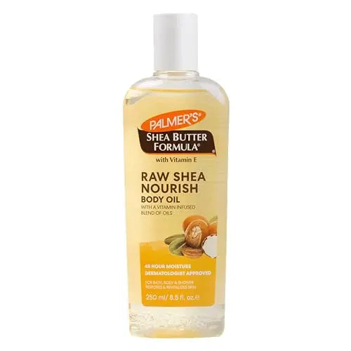 Aceite Corporal Palmer's Shea Formula con Manteca de Karité y Vitamina E, Hidratante Profundo para Piel Seca, Sensible y con Eccema, 8.5 oz - imagen 1