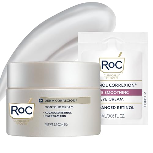 Crema para el Cuello RoC Derm Correxion con Ácido Hialurónico y Retinol Avanzado para Afirmar y Elevar Líneas Horizontales del Cuello, Hidratante - imagen 3