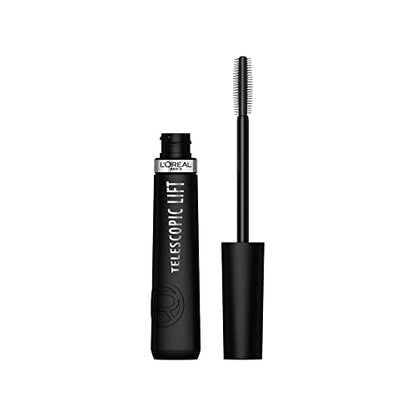 Máscara L'Oreal Paris Telescopic Lift, alargadora y volumizadora, efecto lifting de pestañas, hasta 36 horas de duración, lavable, negro intenso, - imagen 3