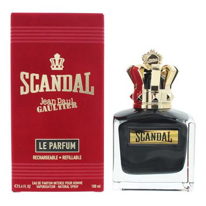 Jean Paul Gaultier Scandal Le Eau de Parfum Intense Refillable Spray for Men, 3.4 Ounce - imagen 4