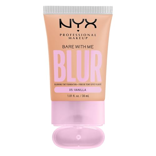 NYX PROFESSIONAL MAKEUP Bare With Me Blur Tinte de Piel Fond de Maquillaje con Matcha, Glicerina y Niacinamida - Vainilla - imagen 1