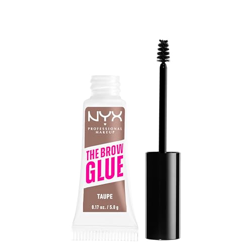 NYX PROFESSIONAL MAKEUP Gel Tinte para Cejas The Brow Glue, Fijación Extrema - Taupe - imagen 1